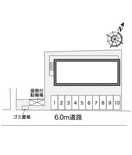 ★手数料０円★豊川市牛久保町　月極駐車場（LP）